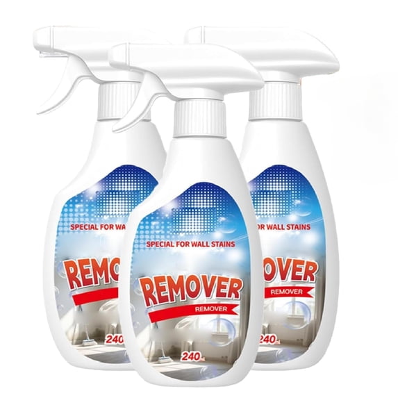 Highly Effective Removal Spray, Wall Cleaner Spray, Multi-Surface Cleaning Solution for Wood, Tile, Fabric, Bathrooms, Kitchens, Long-Term Protection