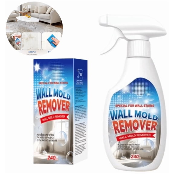 Highly Effective Removal Spray,Wall Cleaner Spray Remover,Wall Stain Remover For Painted Walls,WallCleaning Spray,Multi-Surface Cleaning Solution,Dirt, Dust And Stain Remover