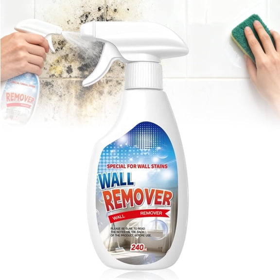 Highly Effective Removal , Wall Cleaner , Multi-Surface Cleaning Solution,for , Tile, Fabric, Bathrooms, Kitchens (8.46 fl.oz)