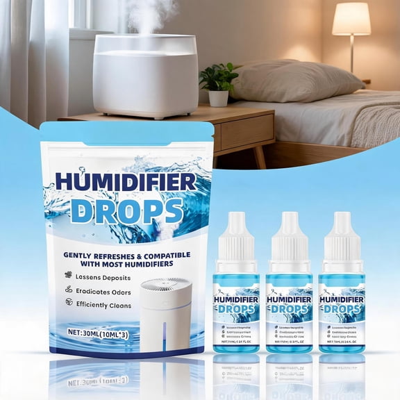 Highly Efficient Humidifier Cleaning Solution for Odor and Deposit Removal, Multi Purpose Humidifier Cleaner for Home and Office Use 30ml
