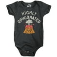 thumbnail image 1 of Highly Opinionated Baby Bodysuit Funny Sarcastic Volcano Graphic Novetly Jumper for Infants, 1 of 8