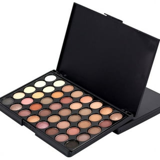ESTINK Empty Eyeshadow Palette,Empty Eyeshadow Palette Portable DIY Makeup  Palette With Round Metal Pan For Blush 26mm,Empty Palette