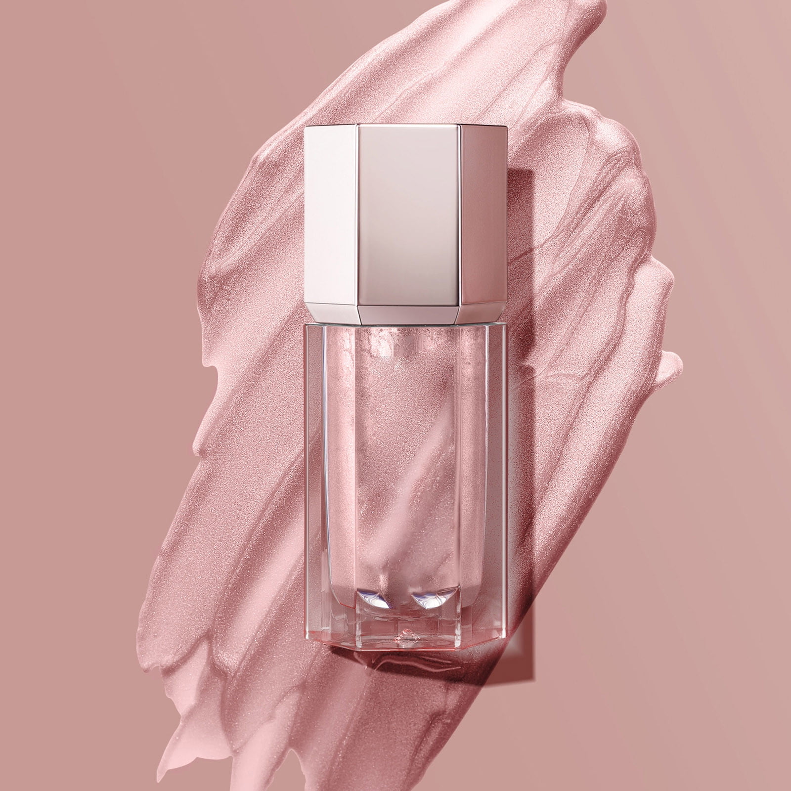 Highly Pigmented Liquid Highlighter Built In Sponge Tip Complexion Wand