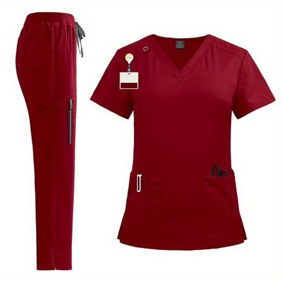 Highly Popular Scrub Sets in Europe, America and Southeast Asia: Ideal for Daily Work Two-Piece Uniforms, Comfortable Workwear