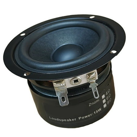 Highly Power 2.5Inch 15W Subwoofer 4Ohm Full Frequency Horn Subwoofer Metal Design for Immersive Home Music Experience
