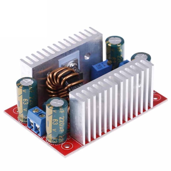 Highly Power 400W 15A Converters 8.5-50V to10-60V Adjustable Voltages Charging Steps Up Module for LED Light