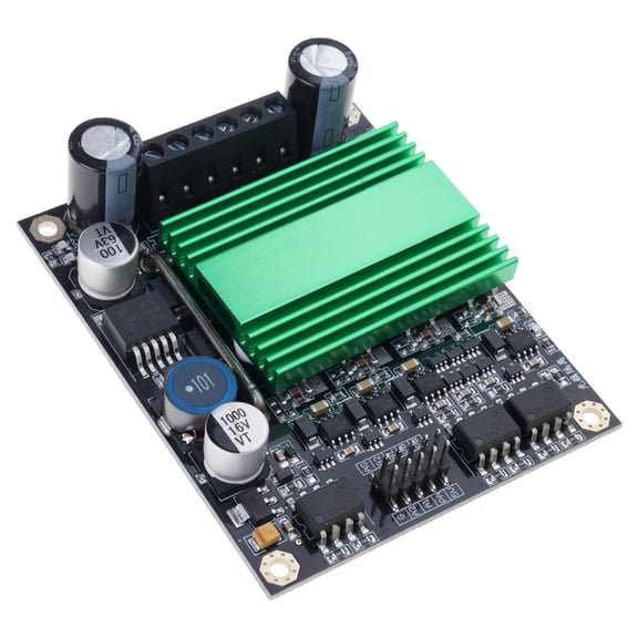 Highly Power 100A Double H Bridge Motor Driver Module 12V 48V Input Efficient Heat Dissipation Design
