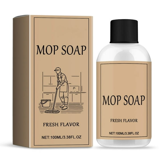 Highly Scented Mop Soap For Hardwood Floors And Tiles Concentrated Mopping Cleaner 100ml
