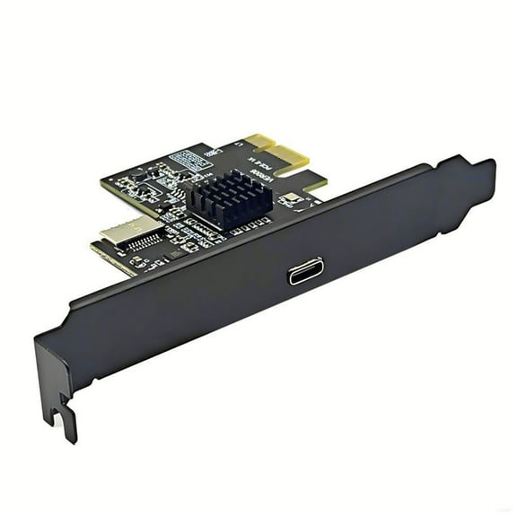 Highly Speed 10Gbps USB PCIE Adapter Card With USB Front Port, ASM3142 Chipset Supports Simultaneous Operate