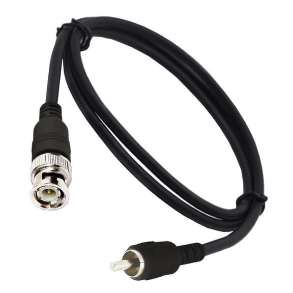Clear Signals BNC To Coaxial Cable 1.5m Video Cable for CCTV Monitoring Devices For Connecting Distributor Amplifiers