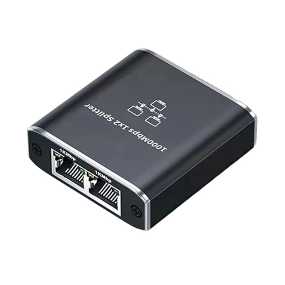 Highly Speed Gigabit Networking Splitter RJ45 Port Expander Gigabit Ethernet Splitter for Home Office Stable Connection