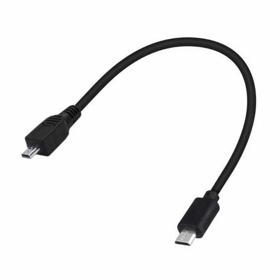 Highly Speed Mini USB to USB C OTG Cable USB C Camera Cable Supports Quick Photo Video Transfer to PC Smartphones