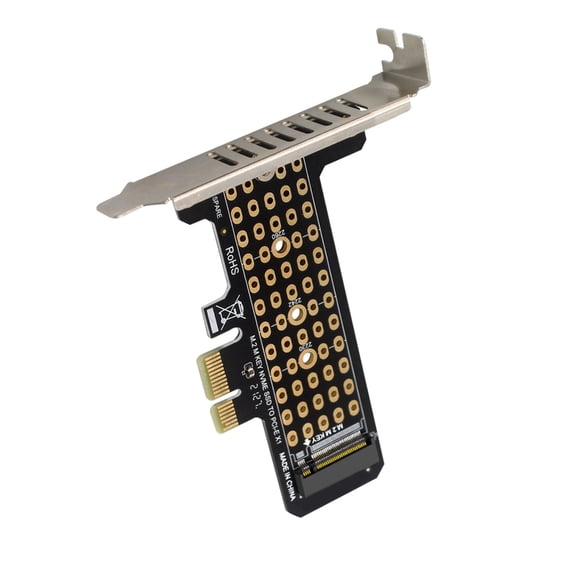 Highly Speed PH41-X1 M.2NVME SSDs PCIe X1 Adapter Card Compatible for M Key Drive for Window Operating Systems
