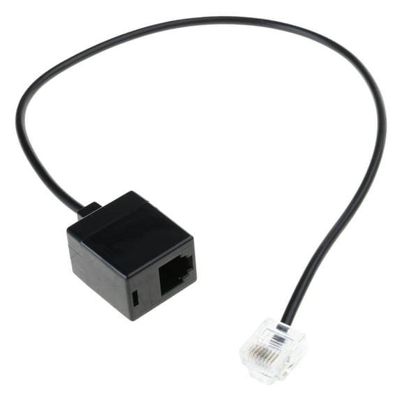Highly Speed RJ45 To RJ11 Conversion Cable, RJ45 to RJ11 Adapter Cable Connecting Ethernet To Phone Systems Adapter Wire