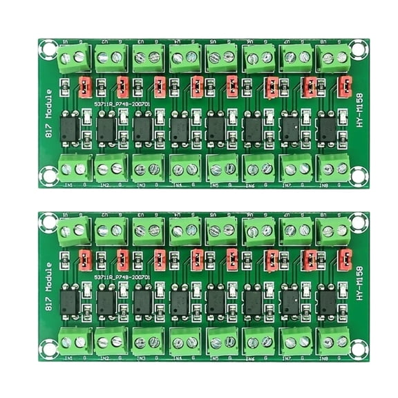 Highly Speed Signal Isolation Board 4KHz Response Frequency PC817 Optocoupler Isolation For PLCs Relays Applications