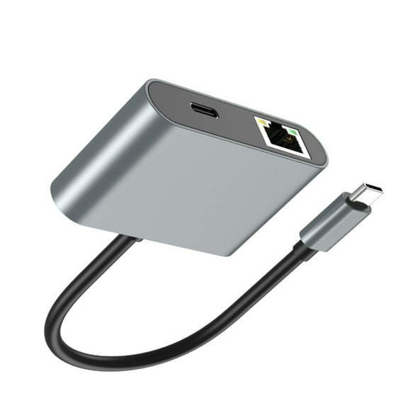 Highly Speed Type C to RJ45 Networking Adapter for Stable Connection 1000Mbps