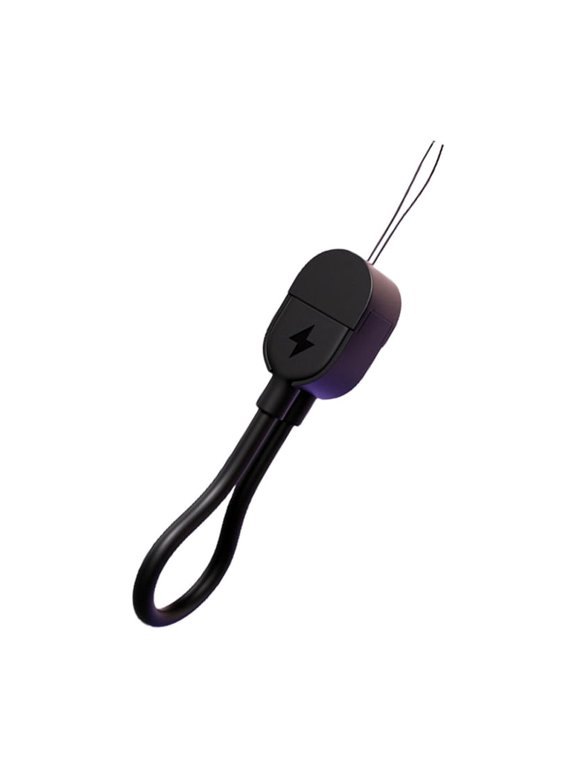 Highly Speed Type C to Type C Keychain Cable 60W Fast Charging Wire Good Toughness Silicone Coating