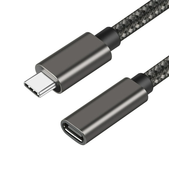 Highly Speed USB C Male To Female Extension Cord, 60W Power Delivery, 5Gbps Data Transfer Compatible for Multiple Device