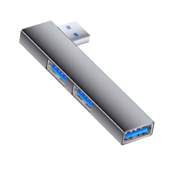 Highly Speed USB3.0 Hubs USB Splitter 5Gbps Transfer Angled Design for Phone PC