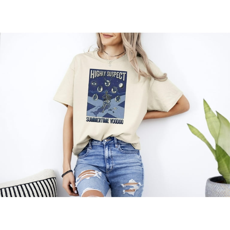 Highly Suspect Summertime Voodoo 2024 Tour Shirt Highly Suspect Band Fan Shirt Highly Suspect 2024 Concert Shirt Summertime Voodoo Shirt The unisex soft style t shirt. Walmart