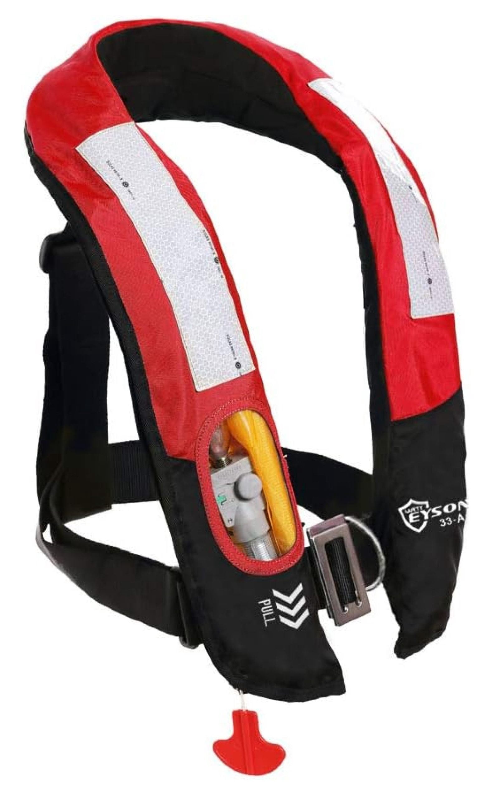Highly Visible Inflatable Life Vest PCY Automatic Safety Outdoor Boating Water Survival Gear