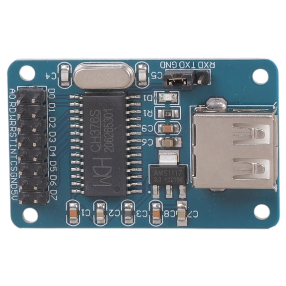 Highly speed USB Data Transfer CH376 U Disk Read Write Module For Microcontrollers With FAT16 FAT32 Compatibility