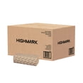 thumbnail image 1 of Highmark® 100% Recycled Multifold Paper Towels, 9 1/4" x 9 1/4", Natural, 250 Towels Per Sleeve, Case Of 16 Sleeves, 1 of 6