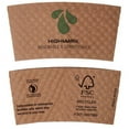 thumbnail image 1 of Highmark® Renewable Breakroom Hot Cup Sleeves, 85% Recycled, Kraft, Box Of 1,300, 1 of 2