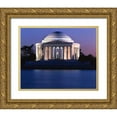 thumbnail image 1 of Highmith, Carol 14x12 Gold Ornate Wood Framed with Double Matting Museum Art Print Titled - Jefferson Memorial, Washington, D.C., 1 of 4
