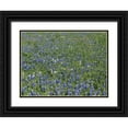 thumbnail image 1 of Highmith, Carol 18x15 Black Ornate Wood Framed with Double Matting Museum Art Print Titled - Bluebonnets, Fredericksburg, TX, 1 of 4