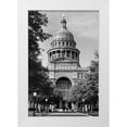 thumbnail image 1 of Highsmith, Carol 23x32 White Modern Wood Framed Museum Art Print Titled - The Texas Capitol, Austin, Texas, 2014 - Black and White, 1 of 4