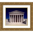 thumbnail image 1 of Highmith, Carol 24x20 Gold Ornate Wood Framed with Double Matting Museum Art Print Titled - Supreme Court Building, Washington, D.C., 1 of 4