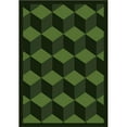 thumbnail image 1 of Highrise Emerald 5 ft.4 in. x 7 ft.8 in.  WearOn Nylon Machine Tufted- Cut Pile Whimsy Rug, 1 of 1