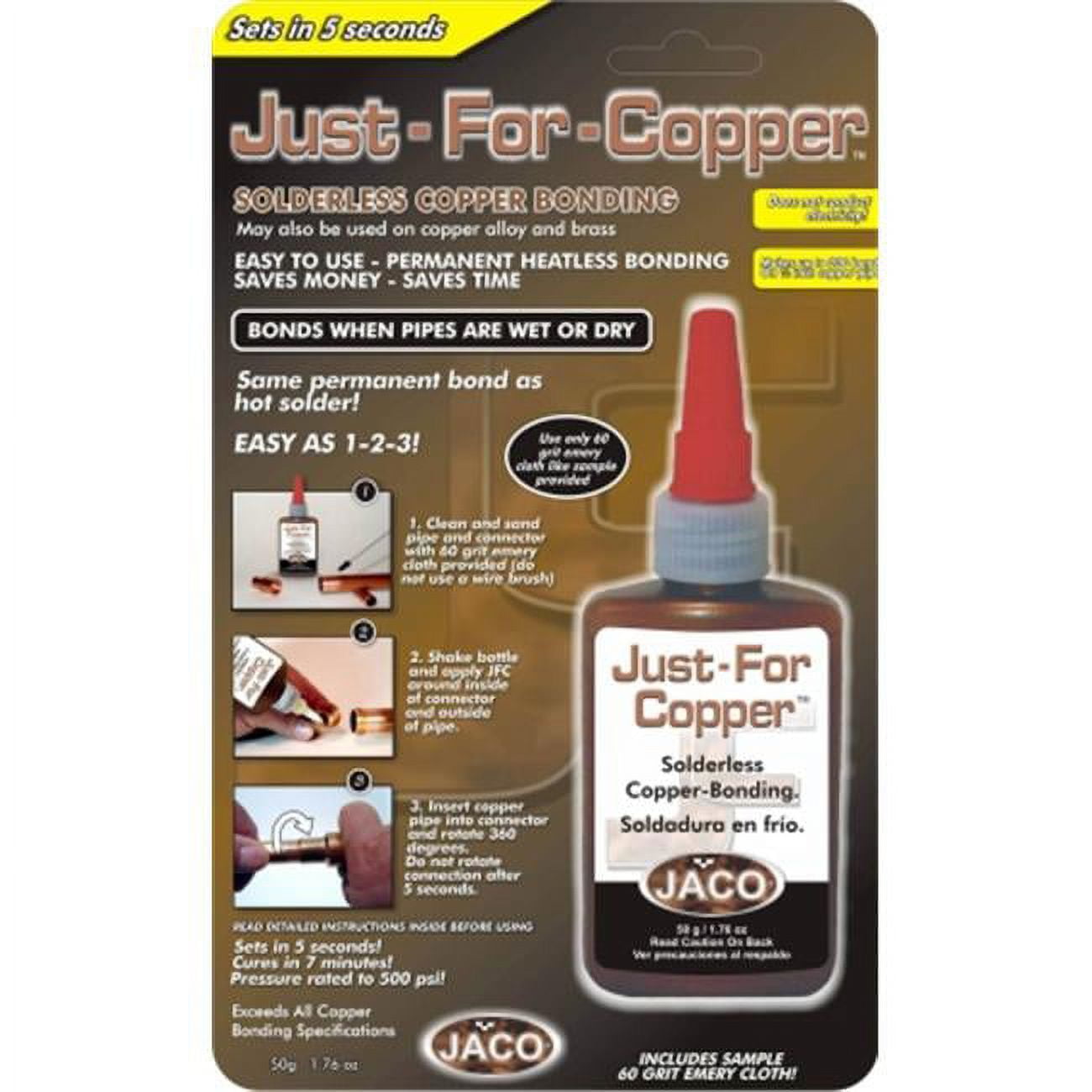 Emery cloth for copper pipe deals