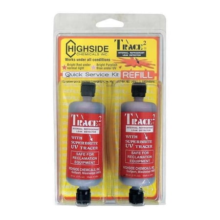 Highside Chemicals Trace2 Red Penetrant Dye Refill,PK2 HS21022