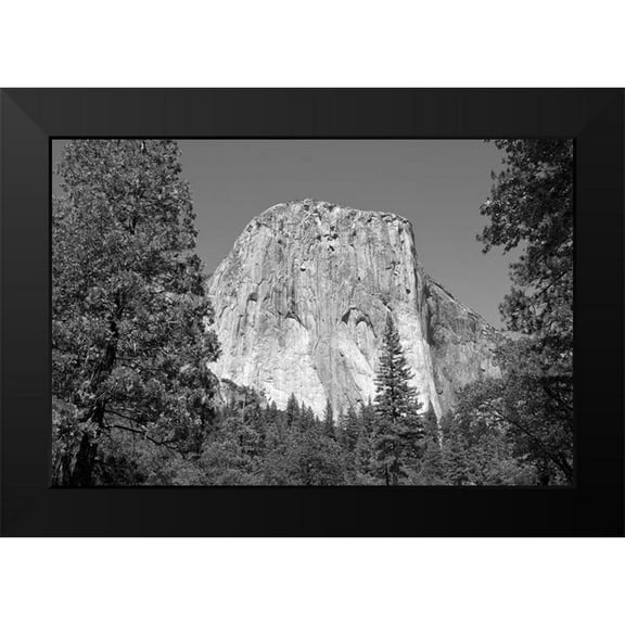 Highsmith, Carol 14x11 Black Modern Framed Museum Art Print Titled - El Capitan in Yosemite National Park California