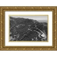 thumbnail image 1 of Highsmith, Carol 14x11 Gold Ornate Wood Framed with Double Matting Museum Art Print Titled - Mulholland Drive Los Angeles California, 1 of 4