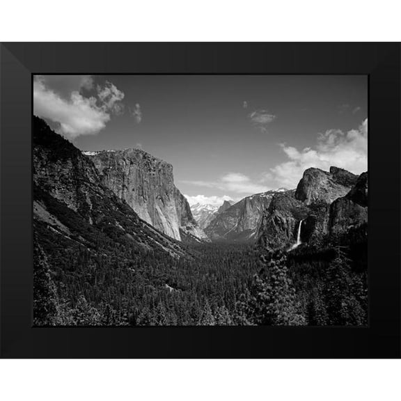 Highsmith, Carol 14x12 Black Modern Framed Museum Art Print Titled - Yosemite Valley California