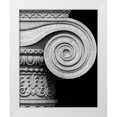 thumbnail image 1 of Highsmith, Carol 15x18 White Modern Wood Framed Museum Art Print Titled - Column detail, U.S. Treasury Building, Washington, D.C. - Black and White Variant, 1 of 4