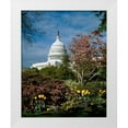 thumbnail image 1 of Highsmith, Carol 15x18 White Modern Wood Framed Museum Art Print Titled - U.S. Capitol, Washington, D.C. Number 3, 1 of 4