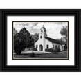 thumbnail image 1 of Highsmith, Carol 18x13 Black Ornate Wood Framed with Double Matting Museum Art Print Titled - Saint Miguel Archangel Catholic Church in Little Los Ebanos II, 1 of 4