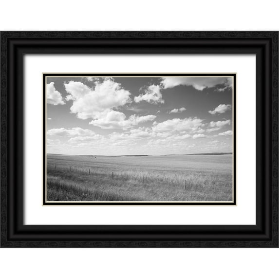 Highsmith, Carol 18x13 Black Ornate Wood Framed with Double Matting Museum Art Print Titled - South Dakota