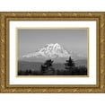 thumbnail image 1 of Highsmith, Carol 18x13 Gold Ornate Wood Framed with Double Matting Museum Art Print Titled - Mount Shasta California, 1 of 4