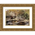 thumbnail image 1 of Highsmith, Carol 18x13 Gold Ornate Wood Framed with Double Matting Museum Art Print Titled - The Glade Creek Grist Mill-West Virginia-USA, 1 of 4