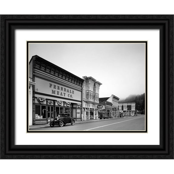 Highsmith, Carol 18x15 Black Ornate Wood Framed with Double Matting Museum Art Print Titled - Ferndale California