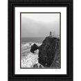 thumbnail image 1 of Highsmith, Carol 18x24 Black Ornate Wood Framed with Double Matting Museum Art Print Titled - The Point Bonita Lighthouse San Francisco California, 1 of 4