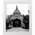 thumbnail image 1 of Highsmith, Carol 20x24 White Modern Wood Framed Museum Art Print Titled - Entry gate to the University of Chicago Illinois, 1 of 4