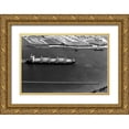 thumbnail image 1 of Highsmith, Carol 24x17 Gold Ornate Wood Framed with Double Matting Museum Art Print Titled - Houston Ship Channel Texas, 1 of 4