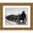 thumbnail image 1 of Highsmith, Carol 24x19 Gold Ornate Wood Framed with Double Matting Museum Art Print Titled - Borax wagons Death Valley California, 1 of 4