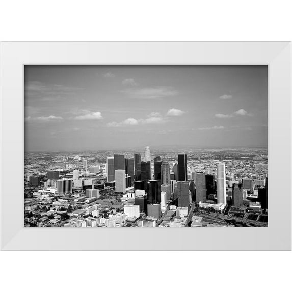 Highsmith, Carol 32x23 White Modern Wood Framed Museum Art Print Titled - Los Angeles California